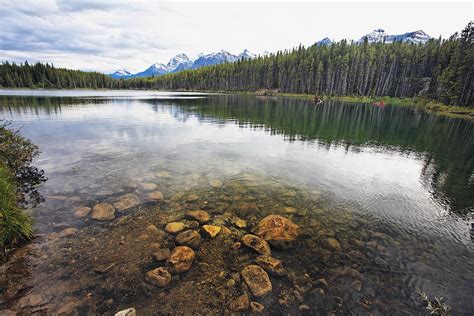 Herbert Lake Scenic Alberta Canada Photograph By George Oze