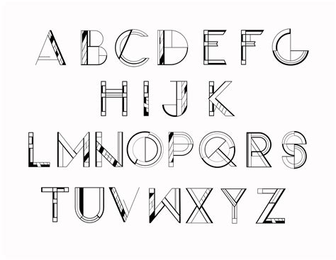 Frank Lloyd Wright Typeface On Behance