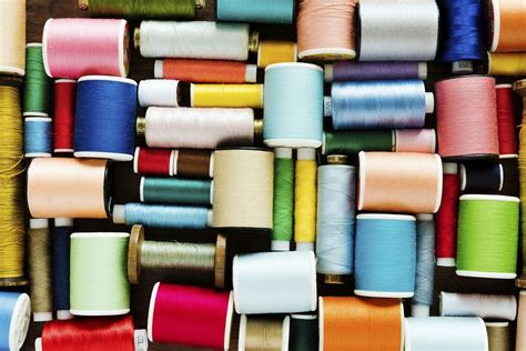 Colorful Sewing Threads Background Closeup Premium Photo Rawpixel