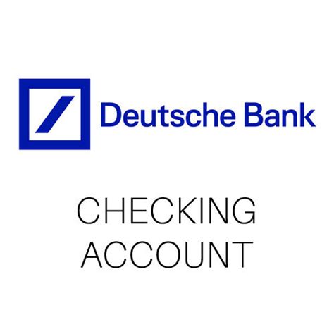 German Checking Account Deutsche Bank
