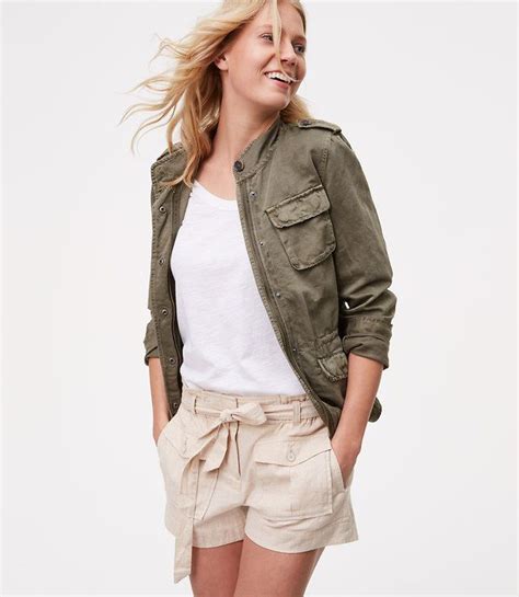 Primary Image Of Petite Safari Shorts With Images Safari Outfit Women