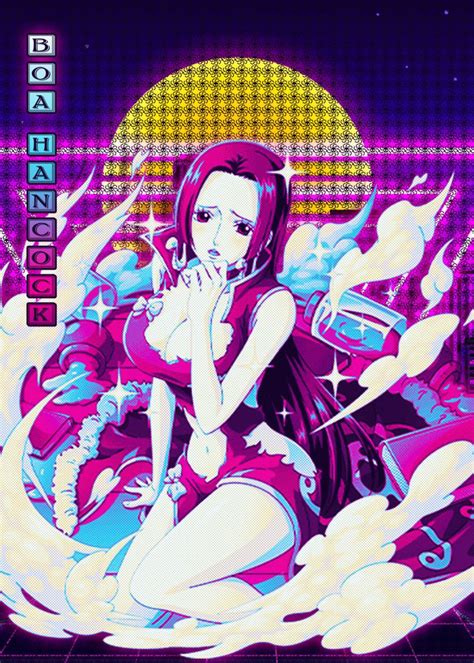 Boa Hancock One Piece Poster By Introv Art Displate Manga Anime One Piece Anime One