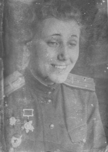 Portrait Of Captain Aleksandra Samusenko The Soviet Female Tanker Who