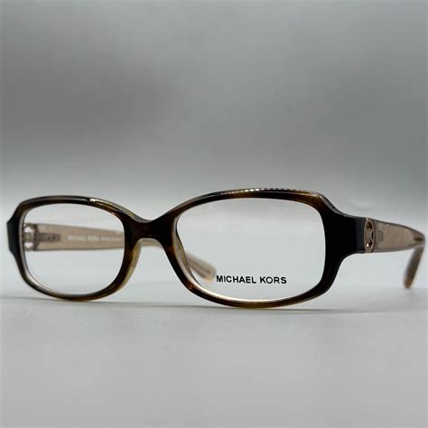 michael kors mk8016 tabitha v 3104 eyeglasses 52 17 135mm havana 100 725125977012 ebay