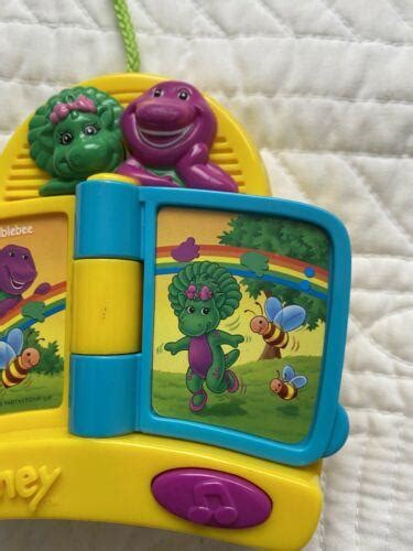 Barney The Dinosaur Musical Toy 2002 Mattel Plays 2 Songs Preowned