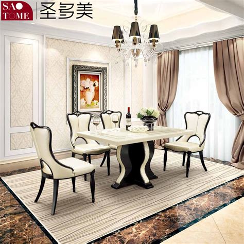 Modern High End Korean Dining Table And Chairs Home Dining Room Hotel
