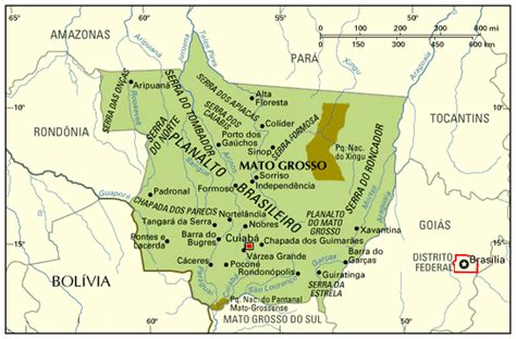 História E Geografia De Mato Grosso Xingu Geografia Mapa