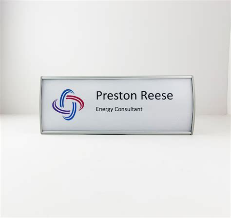 Office Nameplate Holders For Doors Or Walls NapNameplates Com