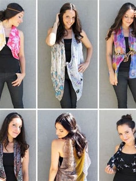 10 Ways To Turn A Scarf Into A Vest Brit Co