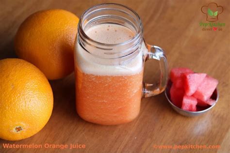 Watermelon Orange Juice Pepkitchen