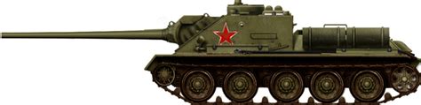 Soviet Tank Hunter Su 100 1944