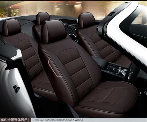Custom Real Leather Car Seat Cover For Dodge Caliber Avenger Journey
