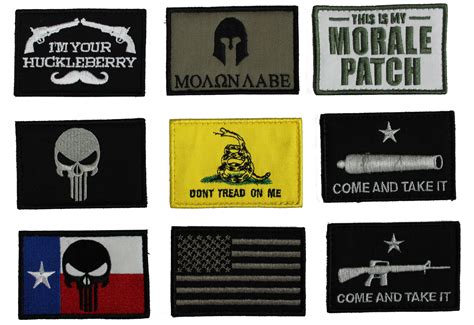 Morale Flag Patches Shooting Made Easy