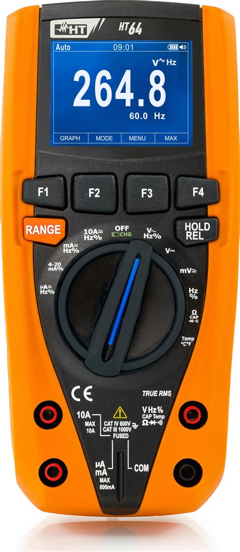 Ht Instruments Ht64 Graphic Dmm 6000 Counts Trms Cativ With Datalogger