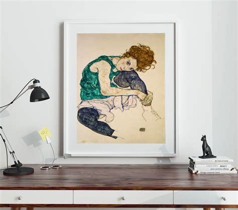 Egon Schiele Seated Woman Painting By Egon Schiele Art Egon Schiele