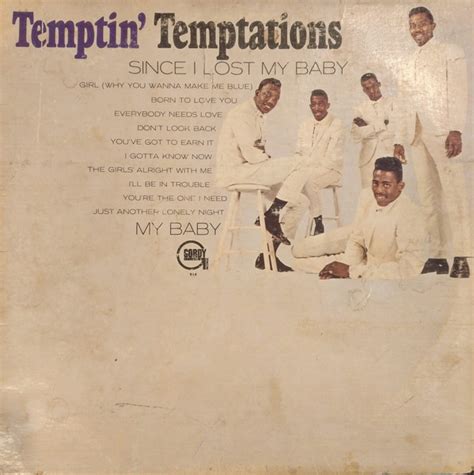 The Temptations The Temptin Temptations 1965 Hollywood Pressing