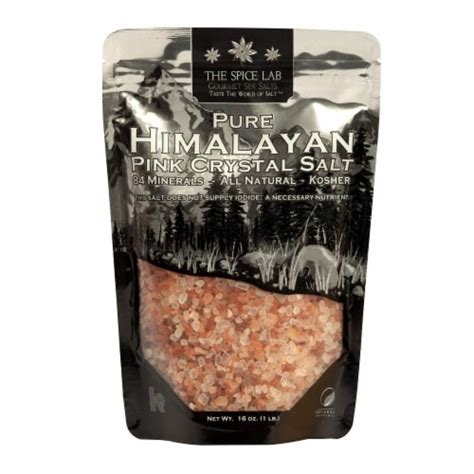 The Spice Lab Pink Himalayan Salt Coarse Grain Pack Grinder