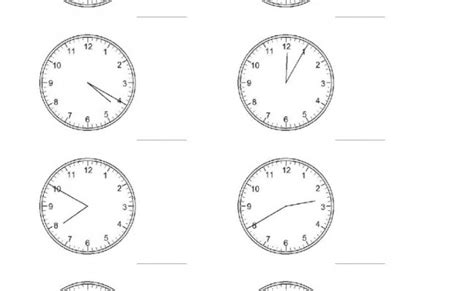 Blank Clock Face Worksheets Activity Shelter Blank Clock Worksheet