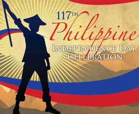 filipino celebrates 117th philippine independence day theme on june 12 2015 holiday
