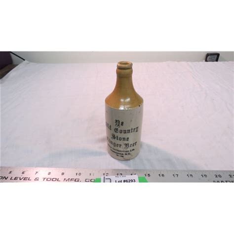 Old Country Stone Ginger Beer Bottle Felix Distributors Vancouver Bc