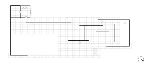 Barcelona pavilion, mies van der rohe. Barcelona Pavilion plan. Mies van der Rohe. 1929 ...