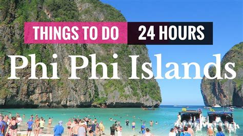 Things To Do In Ko Phi Phi Islands By Speedboat 24 Hours Youtube