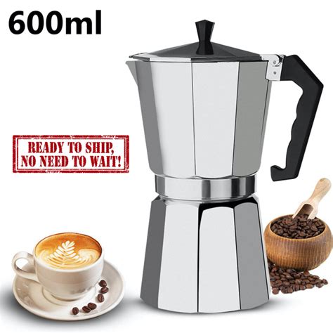 Coffee Maker Aluminum Mocha Espresso Percolator Pot Coffee Maker Moka
