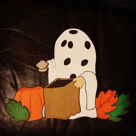Peanuts Charlie Brown Costume Ghost Wall Sign For