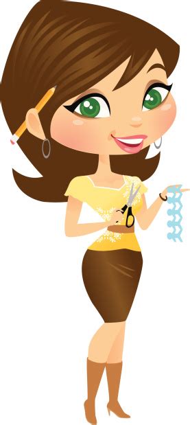 Crafty Girl Stock Illustration Download Image Now Istock