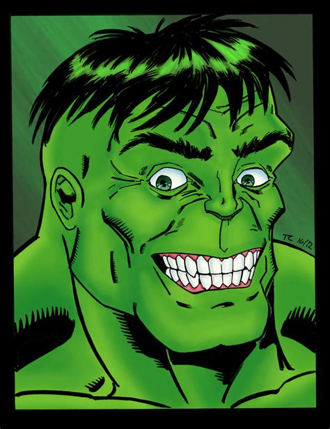Hulk Face Color By Ninjaspidey On Deviantart