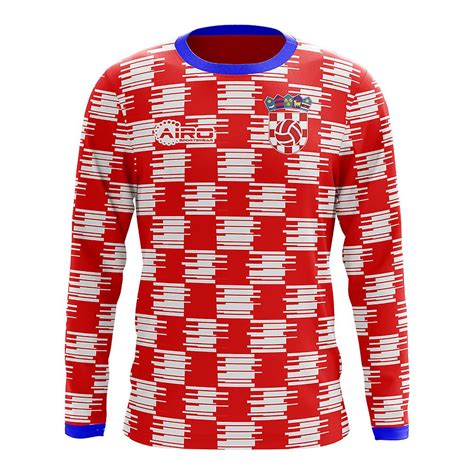 2020 2021 croatia long sleeve home concept football shirt fruugo us