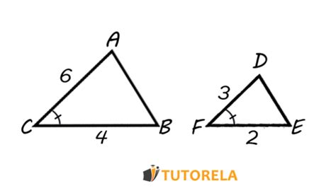 Criterio De Semejanza Entre Dos Triángulos Tutorela