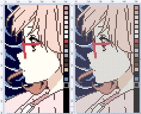 Best Anime Images In Anime Pixel Art Pixel Art Pixel Art Grid My Xxx Hot Girl