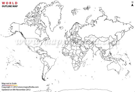 World Map Pdf Black And White With Country Names At Worksheet World