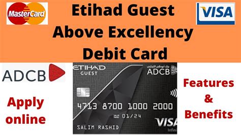 Etihad Guest Above Excellency Debit Card Features And Benefits Best Adcb