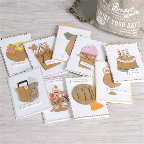 Kids Handmade Cards Mini Cards Paper 3d Cards Cute Happy Birthday Small