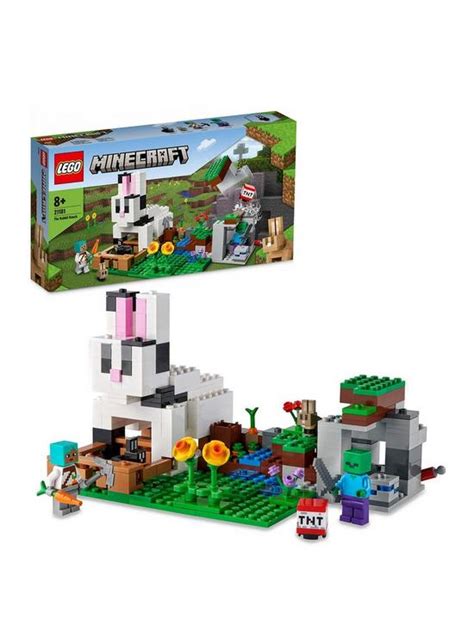 Lego Minecraft The Rabbit Ranch House Set 21181 Uk