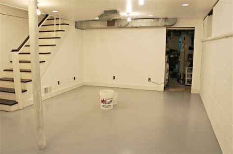 Tile can be a great option for basement floors. Basement Paint Colors For Soothing Purpose - Amaza Design
