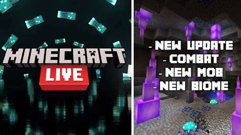 Minecraft Live What To Expect New Mobs Updates Youtube