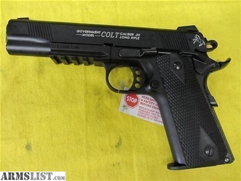 Armslist For Sale Colt 1911 22lr Rail Gun 5170308 22 Lr