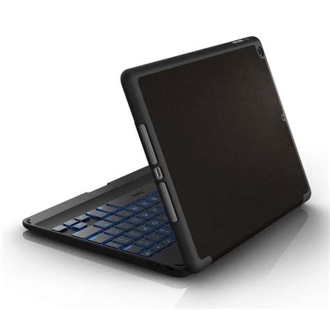 Zagg Folio Case Hinged With Backlit Bluetooth Keyboard For
