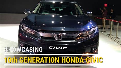 Honda Unveils The All New Cr V And Civic Alongside Amaze At Auto Expo