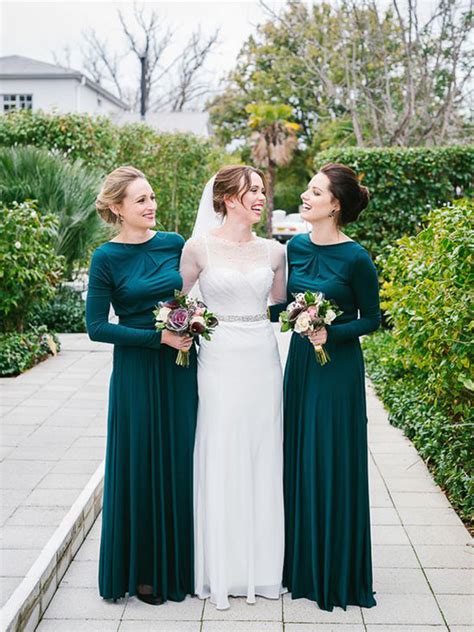Shop for inexpensive tulle, lace and chiffon bridesmaid dresses include all styles & colors, such as dusty blue, dusty rose, mauve, glitter rose gold, burgundy & dusty sage. Green bridesmaid dress with long sleeve, Round Neck ...