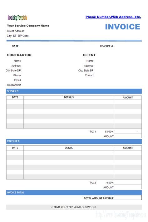 The Best Contractor Invoice Templates To Simplify Your Business