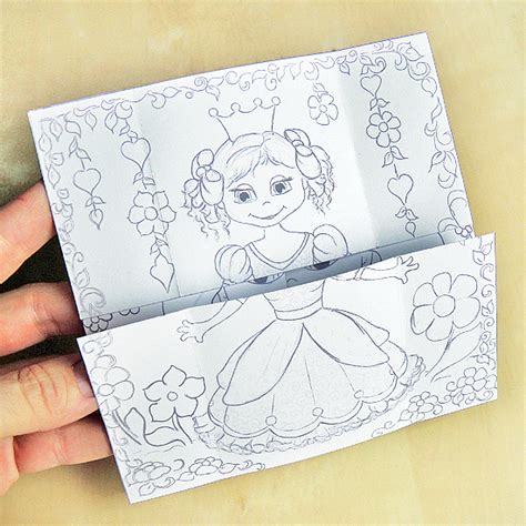 How to make endless card/never ending card. Hattifant's Endless Princesses Card - Hattifant