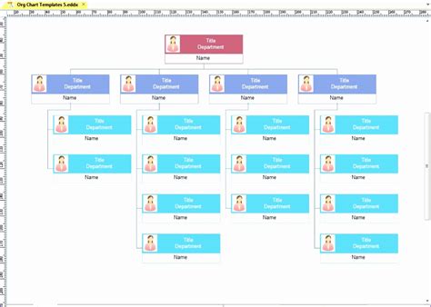 10 organization Chart Excel Template Download - Excel Templates
