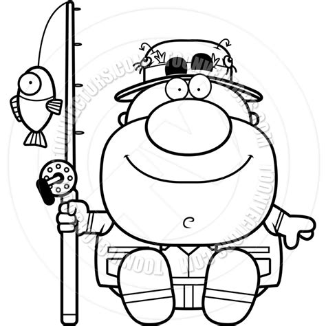 Fisherman Clipart Black And White Free Download On Clipartmag