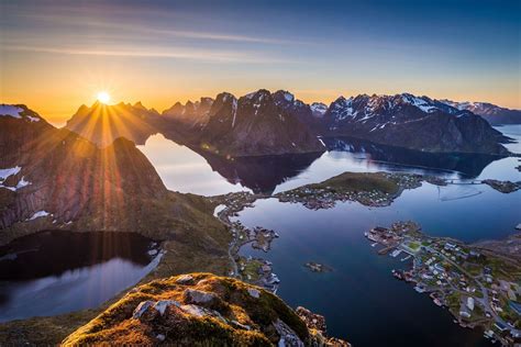 Above Reine By Basil Greber On 500px Lofoten Islands Norway Places
