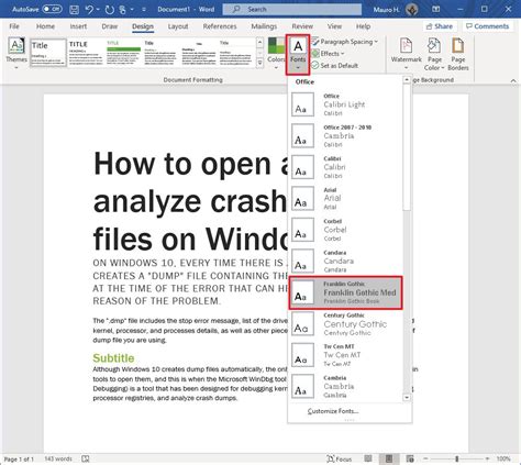 How To Use Content Themes And Styles In Microsoft Word Windows Central