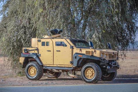 The Armored Light Specialist Vehicle From Mahindra Armored